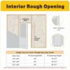 30" X 80" French Interior Door